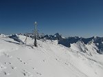 Salita 'invernale' con neve fresca di novembre sul Corno Stella (23 novembre 2008) - FOTOGALLERY